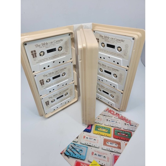 The Bible On 12 Cassette New Revised Standard Version New Testament 12 Tapes - Picture 3 of 5